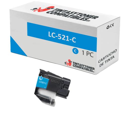 Compatible Brother LC521 Cyan