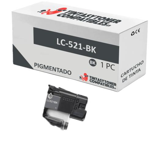 Compatible Brother LC521 Negro Tinta Pigmentada