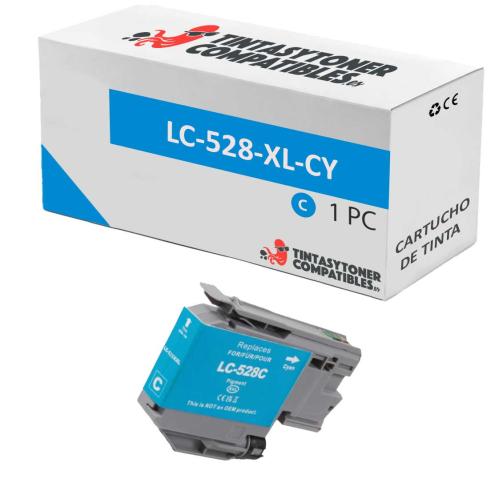 Compatible Brother LC528XL Cyan