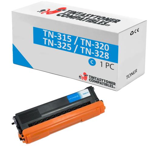 Compatible Brother TN-325 TN-320 Cyan