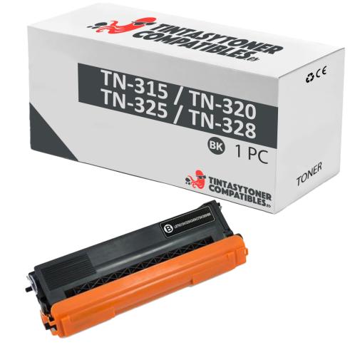 Compatible Brother TN-325 TN-320 Negro