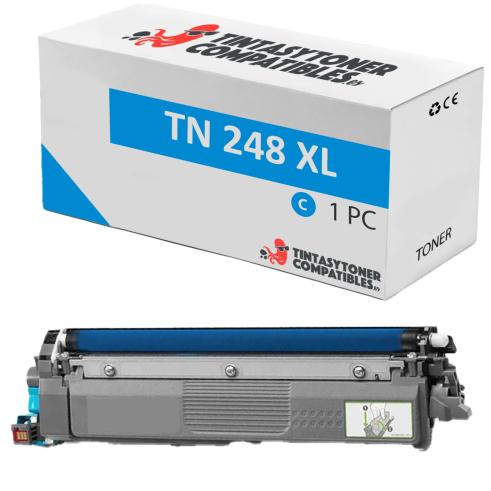 Compatible Brother TN248XL Cyan