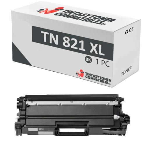 Compatible Brother TN821XL Negro