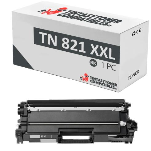 Compatible Brother TN821XXL Negro