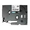Compatible BROTHER TZE-131 Negro / Transparente Cinta TZ131