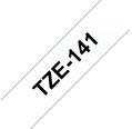 Compatible Brother TZE-141 Negro / Transparente TZ-141