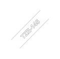 Compatible Brother TZE-145 Blanco / Transparente TZ-145