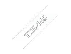 Compatible Brother TZE-145 Blanco / Transparente TZ-145