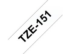 Compatible Brother TZE-151 Negro / Transparente TZ-151