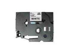 Compatible BROTHER TZE-211 Negro / Blanco TZ-211