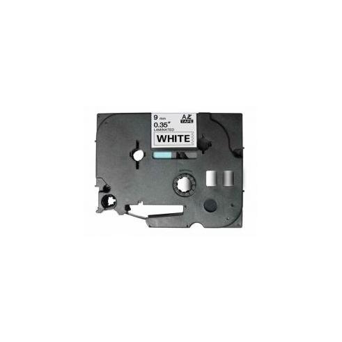 Compatible BROTHER TZE-221 Negro / Blanco TZ-221