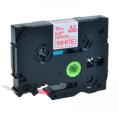 Compatible BROTHER TZE-232 Rojo / Blanco TZ-232