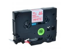 Compatible BROTHER TZE-232 Rojo / Blanco TZ-232