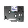 Compatible BROTHER TZE-233 Azul / Blanco TZ-233