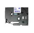 Compatible BROTHER TZE-233 Azul / Blanco TZ-233