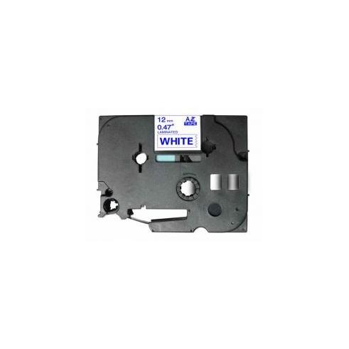 Compatible BROTHER TZE-233 Azul / Blanco TZ-233