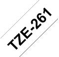 Compatible Brother TZE-261 Negro / Blanco TZ-261