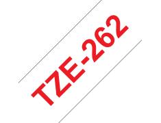 Compatible Brother TZE-262 Rojo / Blanco TZ-262