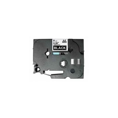 Compatible BROTHER TZE-325 Blanco / Negro  TZ-325