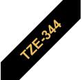 Compatible Brother TZE-344 Dorado / Negro TZ-344