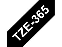 Compatible Brother TZE-365 Blanco / Negro TZ-365