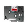 Compatible BROTHER TZE-421 Negro / Rojo TZ-421