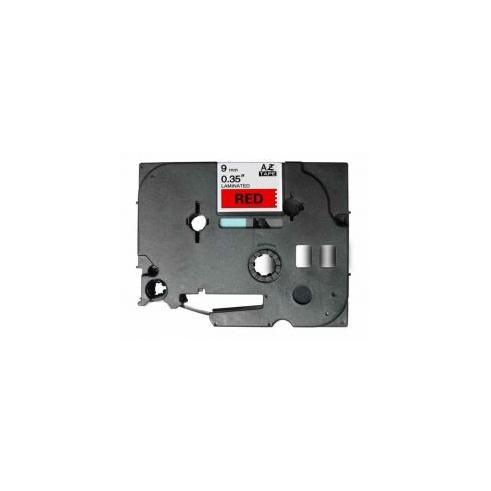 Compatible BROTHER TZE-421 Negro / Rojo TZ-421