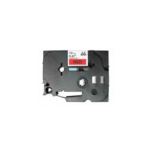 Compatible BROTHER TZE-431 Negro / Rojo TZ-431