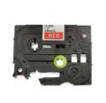 Compatible BROTHER TZE-435 Blanco / Rojo TZ-435