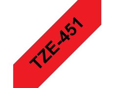 Compatible Brother TZE-451 Negro / Rojo TZ-451