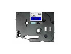 Compatible BROTHER TZE-521 Negro / Azul TZ-521