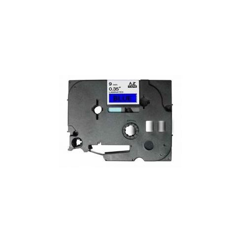 Compatible BROTHER TZE-521 Negro / Azul TZ-521