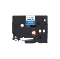 Compatible BROTHER TZE-535 Blanco / Azul TZ-535