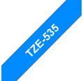 Compatible BROTHER TZE-535 Blanco / Azul TZ-535