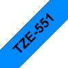 Compatible Brother TZE-551 Negro / Azul TZ-551