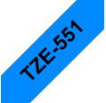 Compatible Brother TZE-551 Negro / Azul TZ-551