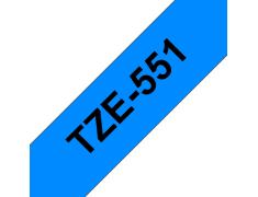 Compatible Brother TZE-551 Negro / Azul TZ-551
