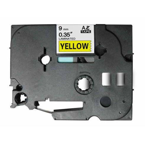 Compatible BROTHER TZE-631 Negro / Amarillo TZ-631