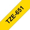 Compatible Brother TZE-651 Negro / Amarillo TZ-651