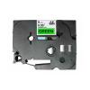 Compatible BROTHER TZE-721 Negro / Verde TZ-721