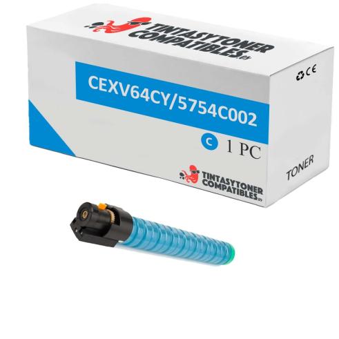 Compatible Canon C-EXV64 Cyan
