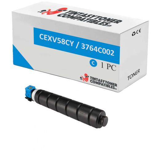 Compatible Canon CEXV58 Cyan