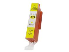 Compatible Canon CLI 521 Amarillo
