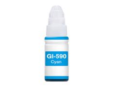 Compatible Canon GI-590 Cyan Botella de Tinta Pigmentada