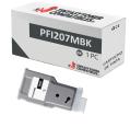 Compatible Canon PFI 207 Negro Mate Pigmentado