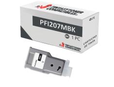 Compatible Canon PFI 207 Negro Mate Pigmentado