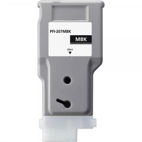 Compatible Canon PFI 207 Negro Mate Pigmentado