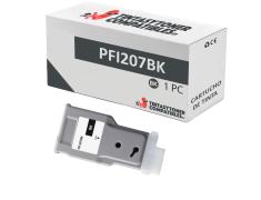 Compatible Canon PFI 207 Negro Pigmentado