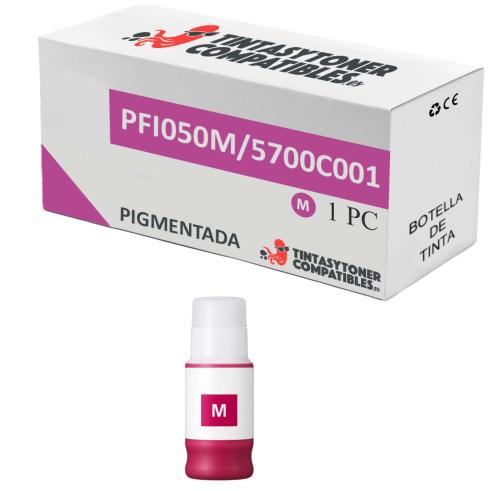 Compatible Canon PFI050 Magenta Botella de Tinta Pigmentada