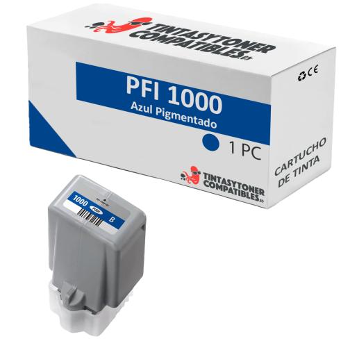 Compatible Canon PFI1000 Blue Pigmentado